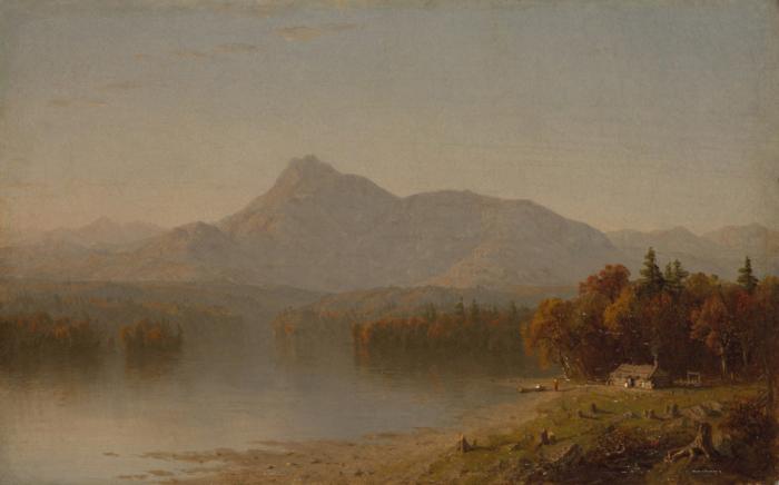 Sanford Robinson Gifford Mountain Landscape oil painting image